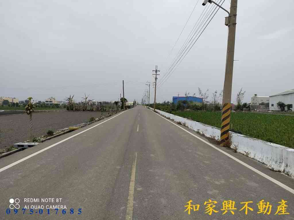 大安雙面路農地視意圖